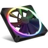 NZXT F140 RGB ventilateurs de boîtier Noir, 2 pièces, 140 x 140 x 26 mm, PWM, contrôleur inclus