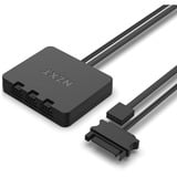 NZXT F140 RGB ventilateurs de boîtier Noir, 2 pièces, 140 x 140 x 26 mm, PWM, contrôleur inclus