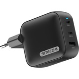 Sitecom 100W GaN Power Delivery, Chargeur Noir