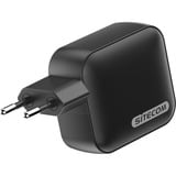 Sitecom 100W GaN Power Delivery chargeur Noir, 2x USB-C, 1x USB-A
