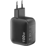 Sitecom 100W GaN Power Delivery chargeur Noir, 2x USB-C, 1x USB-A