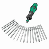 Wera Kraftform Kompakt Turbo 1, Clés mixtes à cliquet Noir/Vert