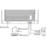 iiyama ProLite LH5565UHSB-B1, Affichage public Noir, HDMI, DisplayPort, LAN, WiFi, Audio, USB, Android