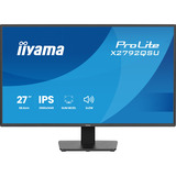 iiyama ProLite X2792QSU-B1 27" Moniteur Noir, 1x DisplayPort, 1x HDMI, 2x USB-A, 120 Hz
