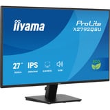 iiyama ProLite X2792QSU-B1 27" Moniteur gaming  Noir, 120 Hz, HDMI, DisplayPort, USB, Audio