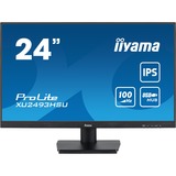 iiyama ProLite XU2493HSU-B7 24" Moniteur  Noir (Mat), 100 Hz, HDMI, DisplayPort, USB, Audio, Adaptive Sync