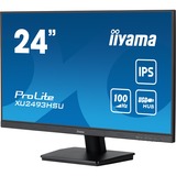 iiyama ProLite XU2493HSU-B7 24" Moniteur  Noir (Mat), 100 Hz, HDMI, DisplayPort, USB, Audio, Adaptive Sync