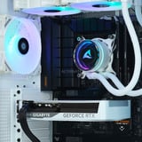 ALTERNATE Gamer Starter White i5-5060Ti, PC gaming Blanc, Core i5-14600K | RTX 5060 Ti | 32 Go | 1 To SSD