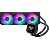 ASUS TUF Gaming LC III 360 ARGB LCD, Watercooling Noir, Refroidisseur de liquide tout-en-un, 12 cm, Noir