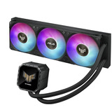 ASUS TUF Gaming LC III 360 ARGB LCD, Watercooling Noir, Refroidisseur de liquide tout-en-un, 12 cm, Noir