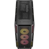 Corsair 5000T LX RGB boîtier midi tower Noir | 4x USB-A | 1x USB-C | RGB | Verre Trempé