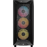 Corsair Corsair 3200D RS ARGB Black boîtier midi tower Noir | 1x USB-A | 1x USB-C | RGB | Verre Trempé