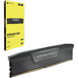 Corsair Kit 32 Go DDR5-6000 (2x 16 Go), Mémoire vive Noir, CMK32GX5M2B6000Z38, Vengeance, EXPO, XMP