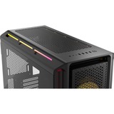 Corsair iCUE LINK 5000T LX RGB boîtier midi tower Noir | 4x USB-A | 1x USB-C | RGB | Verre Trempé