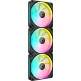 Corsair iCUE LINK LX120 RGB ventilateurs de boîtier Noir, 3 pièces, 120 x 120 x 25 mm, PWM