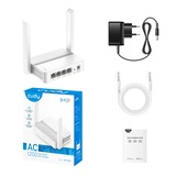 Cudy Cudy AC1200 Wi-Fi Router, Routeur Blanc