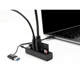 DeLOCK Hub USB à 3 ports + SD et MicroSD 