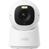 Eufy Indoor Cam E30, Caméra de surveillance Blanc, 4K UHD, 360° pan & tilt