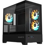 GIGABYTE  boîtier midi tower Noir | 2x USB-A | RGB | Window