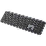Keychron B6 Pro-K1Z Ultra-Slim clavier Gris, Layout BE (AZERTY), Mécanique des ciseaux, 100%, Bluetooth, 2.4GHz