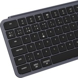 Keychron B6 Pro-K1Z Ultra-Slim clavier Gris, Layout BE (AZERTY), Mécanique des ciseaux, 100%, Bluetooth, 2.4GHz