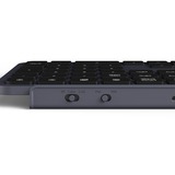 Keychron B6 Pro-K1Z Ultra-Slim clavier Gris, Layout BE (AZERTY), Mécanique des ciseaux, 100%, Bluetooth, 2.4GHz