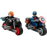 LEGO Marvel - Les motos de Black Widow et de Captain America, Jouets de construction 76260