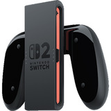 Nintendo Station de recharge Joy-Con 2, Support Noir, Nintendo Switch 2, Controlleur poignée, Noir, Transparent, Plastique, Nintendo, Joy-Con 2