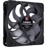 Noctua NF-A12x25 G2 PWM chromax.black ventilateur de boîtier Noir, 120 x 120 x 25 mm, 2 pièces, 120 x 120 x 25 mm