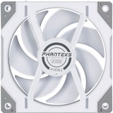 Phanteks D30-120 PWM Regular, Ventilateur de boîtier Blanc, 1 pièce, connecteur de ventilateur PWM à 4 broches