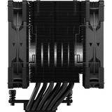 Scythe Mugen 6 Dual Fan Black Edition, Refroidisseur CPU Noir, Connecteur de ventilateur PWM à 4 broches