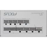 Seasonic FOCUS GX ATX3.0, 750W alimentation  Blanc, 1x 12VHPWR, 2x PCIe, gestion des câbles