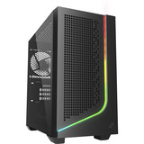 Sharkoon J1000 ARGB boîtier midi tower Noir | 3x USB-A | RGB | Verre Trempé