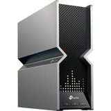 TP-Link Archer BE800 routeur sans fil Multi-Gigabit Ethernet Tri-bande (2,4 GHz / 5 GHz / 6 GHz) Noir, Acier inoxydable, Routeur maillé Wi-Fi 7 (802.11be), Tri-bande (2,4 GHz / 5 GHz / 6 GHz), Ethernet/LAN, Noir, Acier inoxydable, Routeur