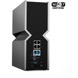 TP-Link Archer BE800 routeur sans fil Multi-Gigabit Ethernet Tri-bande (2,4 GHz / 5 GHz / 6 GHz) Noir, Acier inoxydable, Routeur maillé Wi-Fi 7 (802.11be), Tri-bande (2,4 GHz / 5 GHz / 6 GHz), Ethernet/LAN, Noir, Acier inoxydable, Routeur
