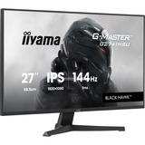 iiyama G-Master Black Hawk G2741HSU-B1 27" Moniteur gaming Noir, 1x DisplayPort, 1x HDMI, 2x USB-A, 144 Hz