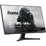 iiyama G-Master Black Hawk G2741HSU-B1 27" Moniteur gaming Noir, 1x DisplayPort, 1x HDMI, 2x USB-A, 144 Hz