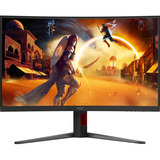 AOC C32G4Z 31.5" Moniteur gaming incurvé Noir/rouge, 1x DisplayPort, 1x HDMI, 260 Hz, (OC)