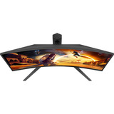 AOC C32G4Z 31.5" Moniteur gaming incurvé Noir/rouge, 1x DisplayPort, 1x HDMI, 260 Hz, (OC)