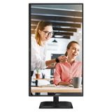 AOC Q27E4CV 27" Moniteur  Noir, 120 Hz, HDMI, DisplayPort, Audio, LAN, USB-HUB