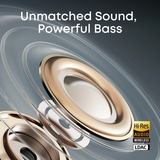 Anker soundcore AeroClip open-ear headset casque oreille ouverte Noir, Bluetooth 5.4, IP55, 8h