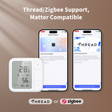 Aqara Climate Sensor W100, Capteur Blanc, Zigbee, Thread & Bluetooth, Matter