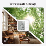Aqara Climate Sensor W100, Capteur Blanc, Zigbee, Thread & Bluetooth, Matter