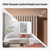Aqara Climate Sensor W100, Capteur Blanc, Zigbee, Thread & Bluetooth, Matter