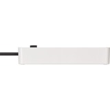 Brennenstuhl Ecolor multiprise à 5 prises Blanc/noir, 5x prises