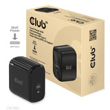 Club 3D Chargeur de voyage PPS 65 W GAN Noir, USB-C, Power Delivery(PD) 3.0