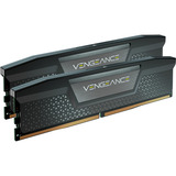 Corsair 64 Go DDR5-6000 (2x 32 Go) Kit, Mémoire vive Noir, CMK64GX5M2B6000C38, Vengeance, XMP