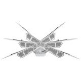 Corsair XENEON 34WQHD240-C QD-OLED 34" Moniteur UltraWide gaming incurvé  Blanc, 2x HDMI, DisplayPort, 4x USB-A, 2x USB-C, 240 Hz