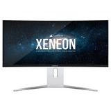 Corsair Xeneon 34WQHD240-C QD-OLED 34" Moniteur UltraWide gaming incurvé  Blanc, 2x HDMI, 1x DisplayPort, USB-C, USB-A, 240 Hz