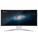 Corsair Xeneon 34WQHD240-C QD-OLED 34" Moniteur UltraWide gaming incurvé  Blanc, 2x HDMI, 1x DisplayPort, USB-C, USB-A, 240 Hz